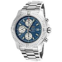 BREITLING, COLT, MEN'S COLT AUTOMATIC CHRONOGRAPH STAINLESS STEEL BLUE DIAL WATCH, BREITLING-A1338811-C914 (IN ORIGINAL BOX) - MSRP: $5300 US