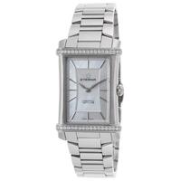 ETERNA, CONTESSA, WOMEN'S DIAMOND CONTESSA STAINLESS STEEL WHITE MOP DIAL WATCH, ETERNA-2410-48-66-0264 (IN ORIGINAL BOX) - MSRP: $4600 US