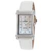 ETERNA, CONTESSA, WOMEN'S CONTESSA DIAMONDS WHITE GENUINE LIZARD WHITE MOP DIAL SS WATCH, ETERNA-2410-48-67-1200 (IN ORIGINAL BOX) - MSRP: $5995 US