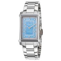 ETERNA, CONTESSA, WOMEN'S CONTESSA DIAMONDS STAINLESS STEEL LIGHT BLUE MOP DIAL WATCH, ETERNA-2410-41-87-0264 (IN ORIGINAL BOX) - MSRP: $4000 US