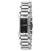 ETERNA, SAHIDA, WOMEN'S SAHIDA DIAMOND STAINLESS STEEL BLACK DIAL WATCH, ETERNA-2610-41-46-0212 (IN ORIGINAL BOX) - MSRP: $950 US