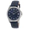 GLYCINE, , MEN'S BLUE GENUINE LEATHER BLUE DIAL STAINLESS STEEL WATCH, GLYCINE-3519-18RP-LBK8 (IN ORIGINAL BOX) - MSRP: $450 US