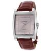 ETERNA, MADISON, MEN'S MADISON MECHANICAL BROWN GENUINE ALLIGATOR SILVER-TONE DIAL SS WATCH, ETERNA-7711-41-31-1178 (IN ORIGINAL BOX) - MSRP: $6495 US