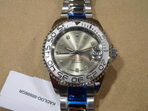 KADLOO, WOMEN'S MATCH RACE WATCH, KADLOO-80886GR-PO "PRE OWNED" (IN ORIGINAL BOX) - MSRP: $1395 US