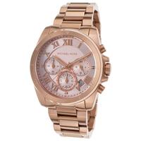 MICHAEL KORS, BRECKEN, WOMEN'S BRECKEN CHRONOGRAPH ROSE-TONE SS AND DIAL ROSE-TONE SS WATCH, MKORS-MK6367 (IN ORIGINAL BOX) - MSRP: $275 US