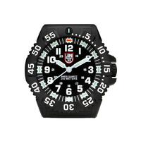 LUMINOX, BLACK PLASTIC QUARTZ WALL CLOCK, LUMINOX-BIG-40-BOXED (IN ORIGINAL BOX) - MSRP: $985 US