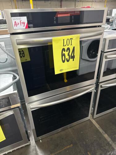 Electrolux GCWD3067AFA 30" Double Electric Wall Oven featuring Total Convection System, Air Fry, No Preheat, Slow Cook, Steam Bake, Steam Roast, Air Sous Vide, Bread Proof, Dehydrate, 5.3 cu ft capacity per oven, capacitive touch controls, stainless steel