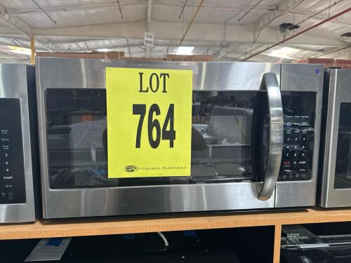 Frigidaire FFMV1845VSA Over-the-Range Microwave featuring 1.8 cubic feet capacity, 1,000W power output, 12.8-inch glass turntable, one-touch cooking options, cooktop LED lighting, zero-clearance door, two-speed ventilation, UL Listed, FCC ID: UHW1005002, 