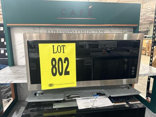 Whirlpool WMT50011KS02 Over-the-Range Microwave, manufactured May 2022, 1.1 cu. ft. capacity, 1000W power output, stainless steel finish, electronic touch controls, turntable, sensor cooking, dimensions 30" x 18" x 10.25", weight 57 lbs, UL Listed, serial