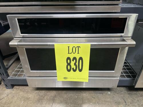 GE Monogram ZSB9232N1SS is a 30-inch, 1.7 cu. ft. household Speedcook Oven featuring Advantium&reg; 5-in-1 technology. This model provides convection oven, microwave, warming/proofing, toaster, and precision cook capabilities. With a stainless steel interior,