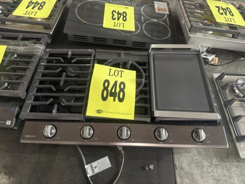 SAMSUNG NA36N7755TG/AA 36in COOKTOP S/N-0FYS7DOK600252T