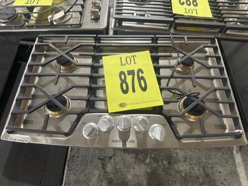 SIGNATURE UPCG3654ST 36in COOKTOP S/N-107KMKT17205