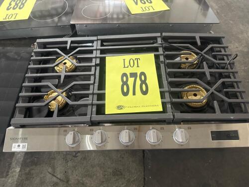 SIGNATURE SKSGT3654S 36in COOKTOP S/N-406KMANAD656