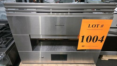GE Monogram ZEP30FRSS Electric Hearth Oven, 1.23 cu ft capacity, stainless steel finish, built-in installation, brick oven performance, electric heating zones, capacitive touch LCD controls, Wi-Fi connectivity, temperature control range: 80&deg;F - 1300&deg;F, pr