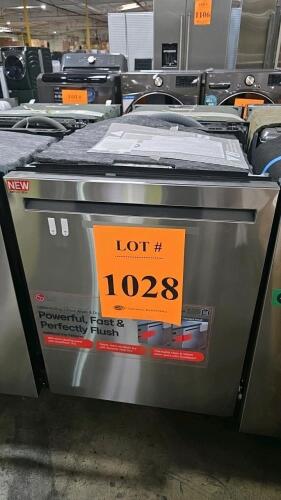 LG LDNPH654S Built-in Dishwasher, featuring 16 place settings, 44 dBA noise level, QuadWash&reg; Pro, TrueSteam&reg;, Dynamic Heat Dry&trade;, Wi-Fi Enabled, Stainless Steel finish, Serial Number: 509DWHE2S881.