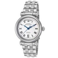 ARMAND NICOLET, MEN'S ARC ROYAL AUTOMATIC STAINLESS STEEL WHITE DIAL STAINLESS STEEL WATCH, ARMANDN-9420A-AG-M9430 (IN ORIGINAL BOX) - MSRP: $2900 US (COMBINATION OF BULK AND BOXED)