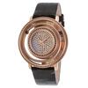 VERSACE, WOMEN'S VENUS DIAMOND BLACK ALLIGATOR ROSE-TONE PAVE DIAL ROSE-TONE SS WATCH, VERSACE-VFH12-0013 (IN ORIGINAL BOX) - MSRP: $9380 US (COMBINATION OF BULK AND BOXED)