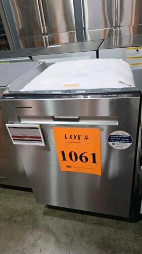Maytag MDB8959SKZ 0 Built-In Dishwasher featuring Dual Power Filtration, PowerBlast&reg; Cycle, 3rd Level Rack, Heated Dry, Leak Identification System, Sani Rinse Option, Premium Ball-Bearing Rack Glides, Full Stainless Steel Tub, Serial Number: FX0402442. RE