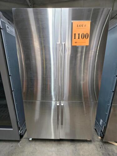 Dacor DRF487500AP 48" French Door Refrigerator, 27.7 cu. ft., Panel Ready, featuring SteelCool full stainless steel interior, iQ Remote View cameras, LED 3D Lighting, FreshZone+ and FreshZone compartments, Dual Icemaker with Whisky Ball Ice, Autofill wate