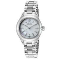 EBEL, ONDE, WOMEN'S ONDE DIAMONDS STAINLESS STEEL WHITE MOP DIAL 30 MM WATCH, EBEL-1216173 (IN ORIGINAL BOX) - MSRP: $2450 US (COMBINATION OF BULK AND BOXED)