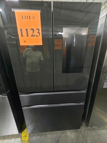Samsung RF29BB89008MAA 4-Door French Door Refrigerator, featuring 28.6 cu ft capacity, Family Hub&trade;, Beverage Center&trade;, Dual Ice Maker, Wi-Fi Embedded, ENERGY STAR&reg; Certified, dimensions: 35 3/4 x 34 1/4 x 70 inches, weight: 374 lbs, refrigerant: R-600a, vo