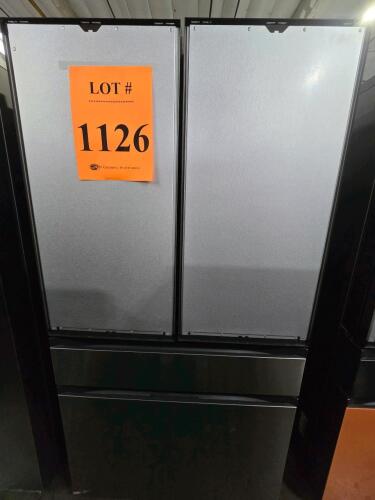 Samsung RF29BB8600APAA French Door Refrigerator, 28.8 cu.ft, stainless or panel-ready, 35 7/8" W x 34 1/4" D x 70" H, 115V, R-600a refrigerant, external water/ice dispenser, SmartThings WiFi compatibility, Energy Star certified, made in Korea, serial: 1H8