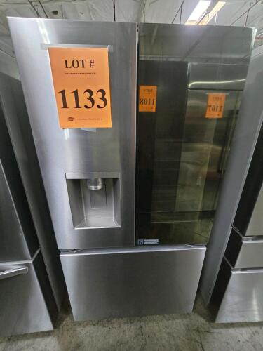 LG LRYKC2606S 26 cu ft Counter-Depth French Door Refrigerator with Mirror InstaView, four types of ice (Cubed, Crushed, Mini Cubed, Craft Ice), ENERGY STAR&reg; Qualified, Wi-Fi Enabled, Door-in-Door&reg;, Door Cooling+, 3-Tier Organization Freezer System, PrintP