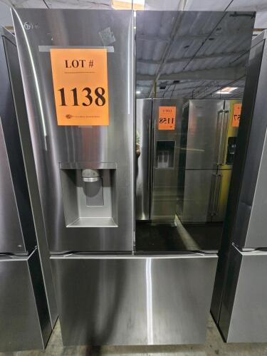 LG LRYKC2606S/00 Counter-Depth French Door Refrigerator with 25.5 cu. ft. capacity, Mirror InstaView&trade; Window, Four Types of Ice including Craft Ice&trade;, Tall Ice and Water Dispenser, Door Cooling+, ThinQ&reg; Smart Technology, Wi-Fi Enabled, Smart Inverter Compr