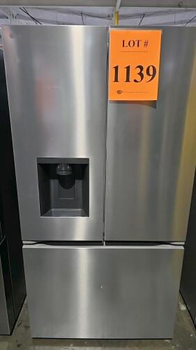 LG LF26C6230V French Door Refrigerator featuring 25.5 cu ft capacity, Wi-Fi Enabled with LG ThinQ, Ice &amp; Water Dispenser, Door Cooling+, Smart Inverter Compressor, Door Alarm, Child Lock, Sabbath Mode, ENERGY STAR Qualified, Serial Number: 508KRVQ5H67