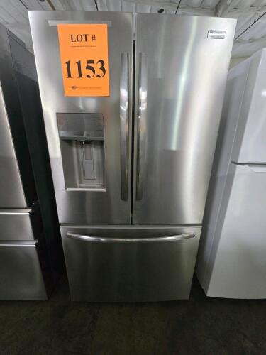 Electrolux GRFS2853AF6 French Door Refrigerator, 27.8 cu ft capacity, Smudge-Proof&reg; Stainless Steel finish, internal water dispenser, automatic defrost, glass shelves, CrispSeal&reg; Plus Crispers with Auto Humidity, Adjustable Temperature Drawer, EvenTemp&trade; C