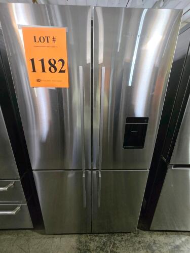 Fisher &amp; Paykel RF203QDUVX1 36" Quad Door French Door Refrigerator, 18.9 cu. ft., Stainless Steel, featuring Variable Temperature Zone, ActiveSmart&trade; Foodcare technology, ultra-slim water dispenser, internal ice maker with boost function, Wi-Fi connect