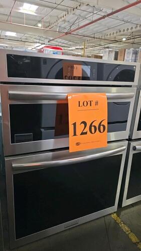 Frigidaire Gallery GCWM3067AF 30" Electric Wall Oven and Microwave Combination, featuring Total Convection System, No Preheat, Air Fry, Slow Cook, Self-Clean, Convection Bake, Steam Bake, Convection Roast, Steam Roast, Air Sous Vide, Bread Proof, Dehydrat
