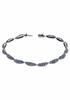 ALEXIS BITTAR, , WOMEN'S LIGHT OXIDIZED STERLING SILVER LIGHT BLUE SAPPHIRE BRACELET, ALEXISBITJ-FN41B017 (NO BOX) - MSRP: $1995 US (IN ORIGINAL BOX)