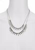 ALEXIS BITTAR, MIDNIGHT, WOMEN'S MIDNIGHT STERLING SILVER BLUE QUARTZ & ONYX LAYER NECKLACE, ALEXISBITJ-FN53N011 (NO BOX) - MSRP: $1795 US (IN ORIGINAL BOX)