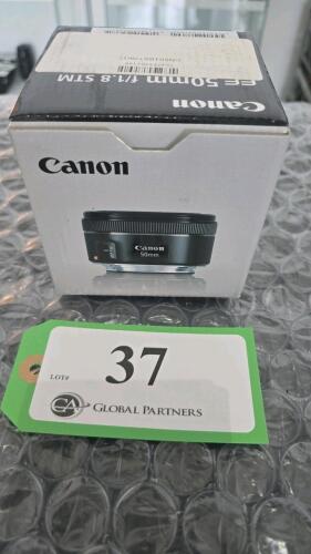 CANON EF 50mm F1.8 STM LENS