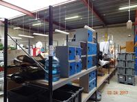 Metalen rek (5 secties) met 2 schappen per sectie (Medium duty metal racking (5 sections) - with 2 shelves per section)