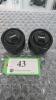 LOT OF 2, CANON EF 50mm F1.8 STM LENS (NO BOX)