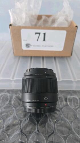 LUMIX G 25mm F1.7 EFT LENS
