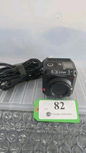 Z CAM E2 MODULAR 4K CINEMA CAMERA W/POWER CONVERSION CABLE AND POWER ADAPTER