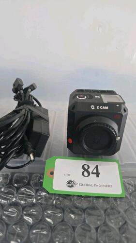 Z CAM E2 MODULAR 4K CINEMA CAMERA W/POWER CONVERSION CABLE AND POWER ADAPTER