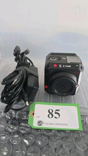 Z CAM E2 MODULAR 4K CINEMA CAMERA W/POWER CONVERSION CABLE AND POWER ADAPTER