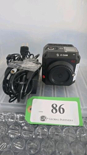 Z CAM E2 MODULAR 4K CINEMA CAMERA W/POWER CONVERSION CABLE AND POWER ADAPTER