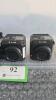 LOT OF 2, Z CAM E2 MODULAR 4K CINEMA CAMERA W/POWER CONVERSION CABLE AND POWER ADAPTER - 2