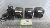 LOT OF 3, Z CAM E2 MODULAR 4K CINEMA CAMERA W/POWER CONVERSION CABLE ONLY, NO POWER ADAPTER