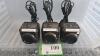 LOT OF 3, Z CAM E2 MODULAR 4K CINEMA CAMERA W/POWER CONVERSION CABLE ONLY, NO POWER ADAPTER