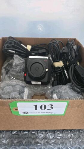 LOT OF 5, Z CAM E2 MODULAR 4K CINEMA CAMERA W/POWER CONVERSION CABLE ONLY, NO POWER ADAPTER
