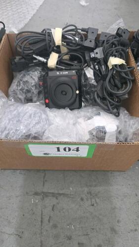 LOT OF 5, Z CAM E2 MODULAR 4K CINEMA CAMERA W/POWER CONVERSION CABLE ONLY, NO POWER ADAPTER