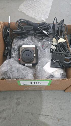 LOT OF 5, Z CAM E2 MODULAR 4K CINEMA CAMERA W/POWER CONVERSION CABLE ONLY, NO POWER ADAPTER
