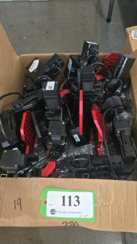 LOT OF 19, AXIBO AUTOMATED PAN-TILT UNITS (BUYERS ARE RESPONSIBLE TO CONTACT AXIBO DIRECTLY FOR SUPPORT OR CUSTOM SOFTWARE