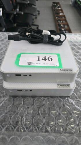 LOT OF 2, LENOVO 90W2 IDEACENTRE MINI 01IRH8 CORE i7